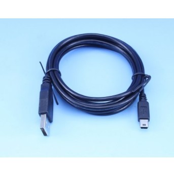 Кабель EPNEW USB to miniUSB 2м черный - Metoo (1)