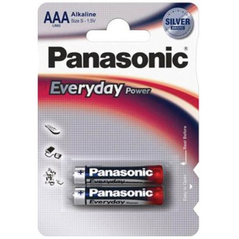 Батарейка щелочная PANASONIC Every Day Power AAA/<wbr>2B - Metoo (1)