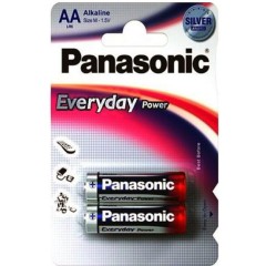 Батарейка щелочная PANASONIC Every Day Power AA/<wbr>2B