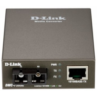 Автономный медиаконвертер D-Link DMC-F30SC/<wbr>A1A Одномодульный 30 км - Metoo (1)