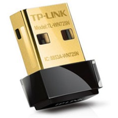 Адаптер USB TP-Link TL-WN725N(RU) Беспроводной сетевой