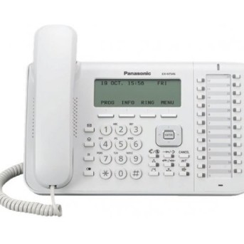 Panasonic KX-NT546 IP системный телефон, 6-строчный LCD дисплей, 48 клавиш быстрого набора, RU (RU) - Metoo (2)