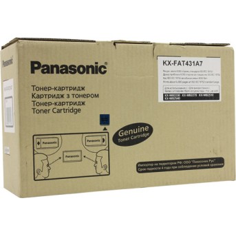 Тонер-картридж Panasonic KX-FAT431A7 для KX--MB22/<wbr>25-серии - Metoo (1)