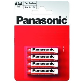 Батарейки Panasonic General Purpose R03UE/<wbr>4PR, тип ААA - Metoo (1)