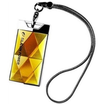 USB флешка 32Gb Silicon Power Touch 850 Amber в Metoo.kz - Metoo (1)