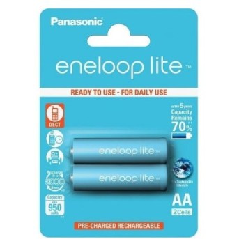Аккумулятор Panasonic eneloop Lite AA 950 mAh - Metoo (1)