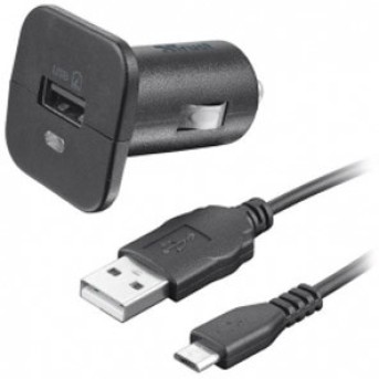 Зарядное устройство для автомобиля и USB кабель Trust Car Charger with - Metoo (1)