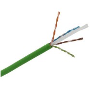 Неэкранированный кабель витая пара кат.6 3М DE010024342 U/UTP 4 пары LSZH (305 м) Зеленый