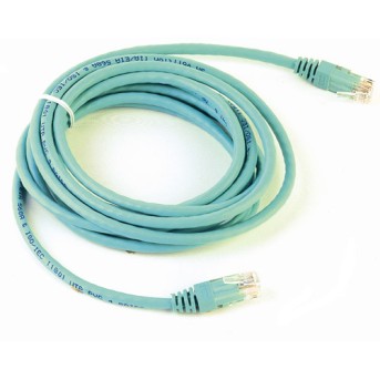 Неэкранированный коммутационный кабель кат. 6 3М FQ100072278 RJ45-RJ45 UTP PVC 3м Бирюзовый - Metoo (1)