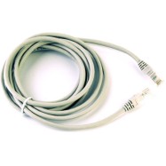 Неэкранированный коммутационный кабель кат. 5e 3М FQ100071585 RJ45-RJ45 UTP LSZH 3м Серый