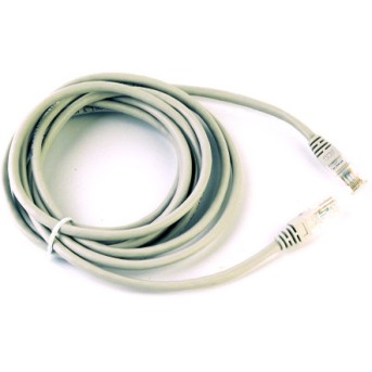 Неэкранированный коммутационный кабель кат. 5e 3М FQ100071585 RJ45-RJ45 UTP LSZH 3м Серый - Metoo (1)