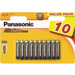 Батарейка щелочная PANASONIC Alkaline Power AAA/<wbr>10B