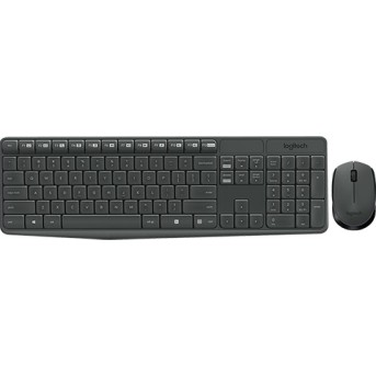 Клавиатура и мышь Logitech MK235 Беспроводная (920-007948) - Metoo (3)