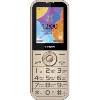 Мобильный телефон teXet TM-B330 Бежевый - Metoo (1)