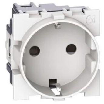 Legrand KW4141 L.NOW -German standard socket with screw terminals white - Metoo (1)