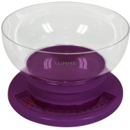 Весы кухонные LUMME LU-1303 механические фиолетовые