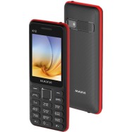 Мобильный телефон Maxvi K12 Black-Red