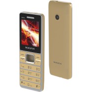 Мобильный телефон Maxvi M10 Gold