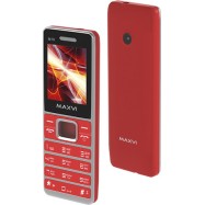 Мобильный телефон Maxvi M10 Red
