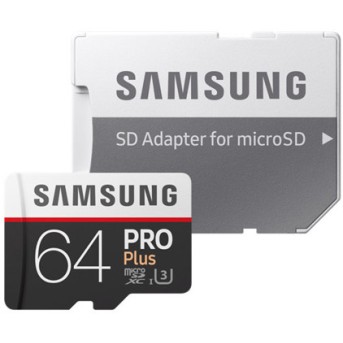 Карта памяти microSD 64Gb Samsung PRO PLUS - Metoo (3)