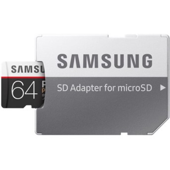 Карта памяти microSD 64Gb Samsung PRO PLUS - Metoo (4)