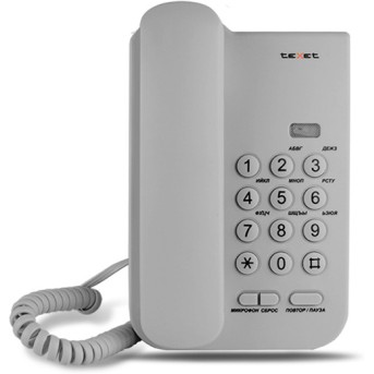 Телефон teXet ТХ-212 Светло-серый - Metoo (1)