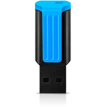 USB флешка 32Gb 2.0 ADATA DashDrive Durable UFD UV140 Black-Blue - Metoo (2)