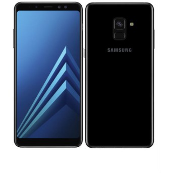 Смартфон Samsung Galaxy A8- 2018 (SM-A730FZKDSKZ) Черный - Metoo (1)
