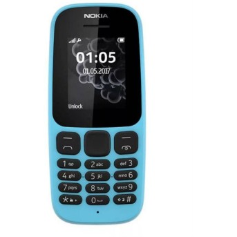 Мобильный телефон Nokia 105 DS TA-1034 Blue - Metoo (1)