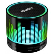 Speaker SVEN PS-47, black (3W, Bluetooth, USB, microSD, FM, 300mA*h)