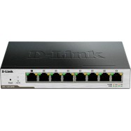 D-Link DGS-1100-08PD/B1A Настраиваемый коммутатор EasySmart с 8 портами 10/100/1000Base-T и поддерж