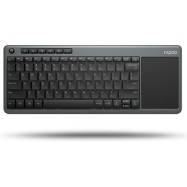 Клавиатура беспроводная RAPOO K2600 Black/Grey (с сенсорной панелью)