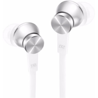 Наушники XIAOMI Mi Piston In-Ear Headphones Basic Edition Silver - Metoo (1)