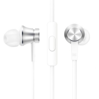 Наушники XIAOMI Mi Piston In-Ear Headphones Basic Edition Silver - Metoo (2)
