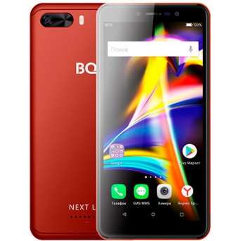Смартфон BQ-5508L Next LTE Красный - Metoo (1)