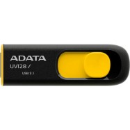 ADATA AUV128-16G-RBY UFD 3.1, UV128,	16GB Black/yellow