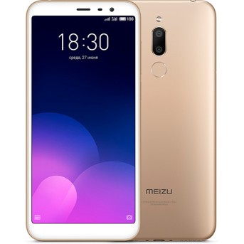 Смартфон Meizu M6T 2GB+16Gb Золотой - Metoo (1)