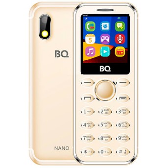 Мобильный телефон BQ-1411 Nano Золотой - Metoo (1)