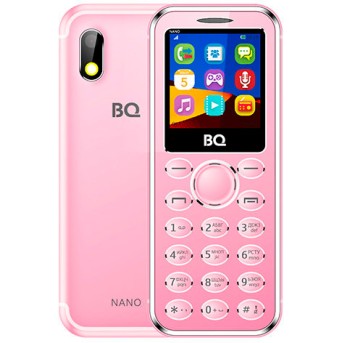 Мобильный телефон BQ-1411 Nano Розовое Золото - Metoo (1)