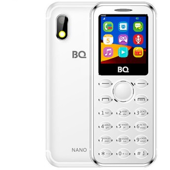 Мобильный телефон BQ-1411 Nano Серебряный - Metoo (1)