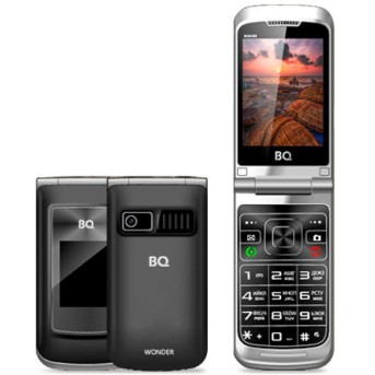 Мобильный телефон BQ-2807 Wonder Темно-Серый - Metoo (1)