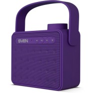 SVEN PS-72, фиолетов, акустическая система 2.0, Bluetooth, FM, USB, microSD, встроенный аккумулятор