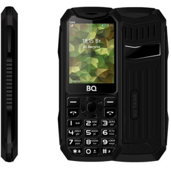 Мобильный телефон BQ-2428 Tank Black - Metoo (1)