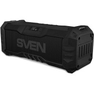 SVEN PS-430, черный, акустическая система 2.0, Bluetooth, FM, USB, Waterproof (IPx5), LED-дисплей