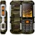 Мобильный телефон BQ-2430 Tank Power Чёрный+Золотой - Metoo (2)