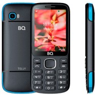 Мобильный телефон BQ-2808 TELLY, черный+синий