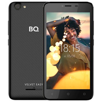 Смартфон BQ-5000G Velvet Easy Чёрный - Metoo (1)