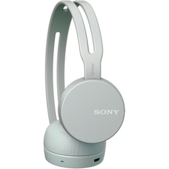 Bluetooth наушники NFC Sony WHCH400H.E, серый - Metoo (2)