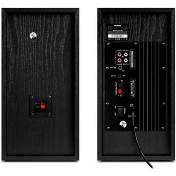 SVEN MC-20, чёрный, акустическая система 2.0, мощность 2x45Вт (RMS), FM-тюнер, USB/<wbr>microSD, дисплей - Metoo (3)