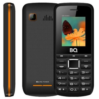 Мобильный телефон BQ 1846 One Power чёрный+оранжевый - Metoo (1)